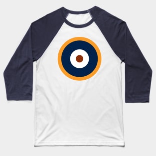 RAF Roundel Type A2 (WW2 Era) Baseball T-Shirt